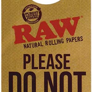 Raw Do Not Disturb Sign Original