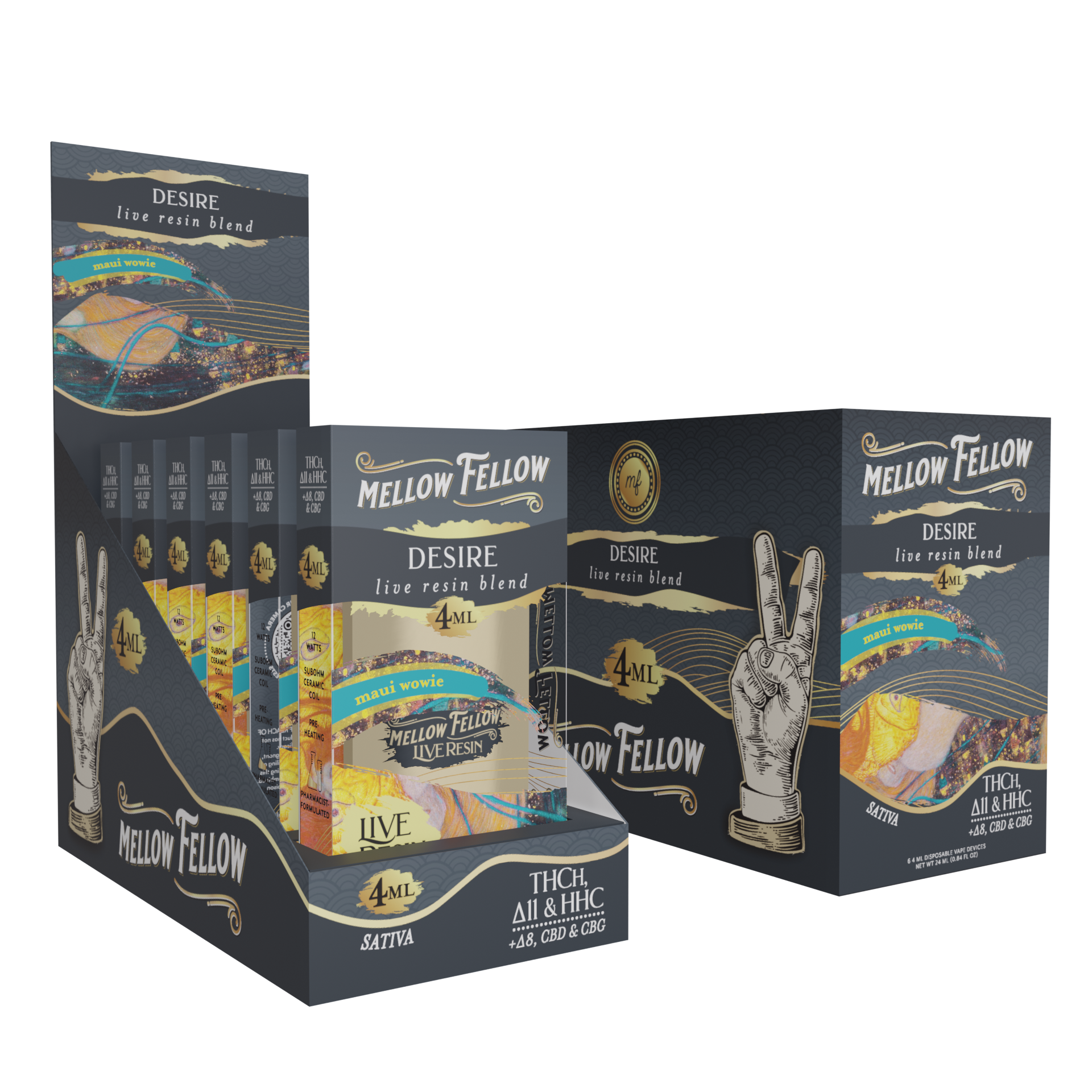 Mellow Fellow 4ml Disposable - Image 3