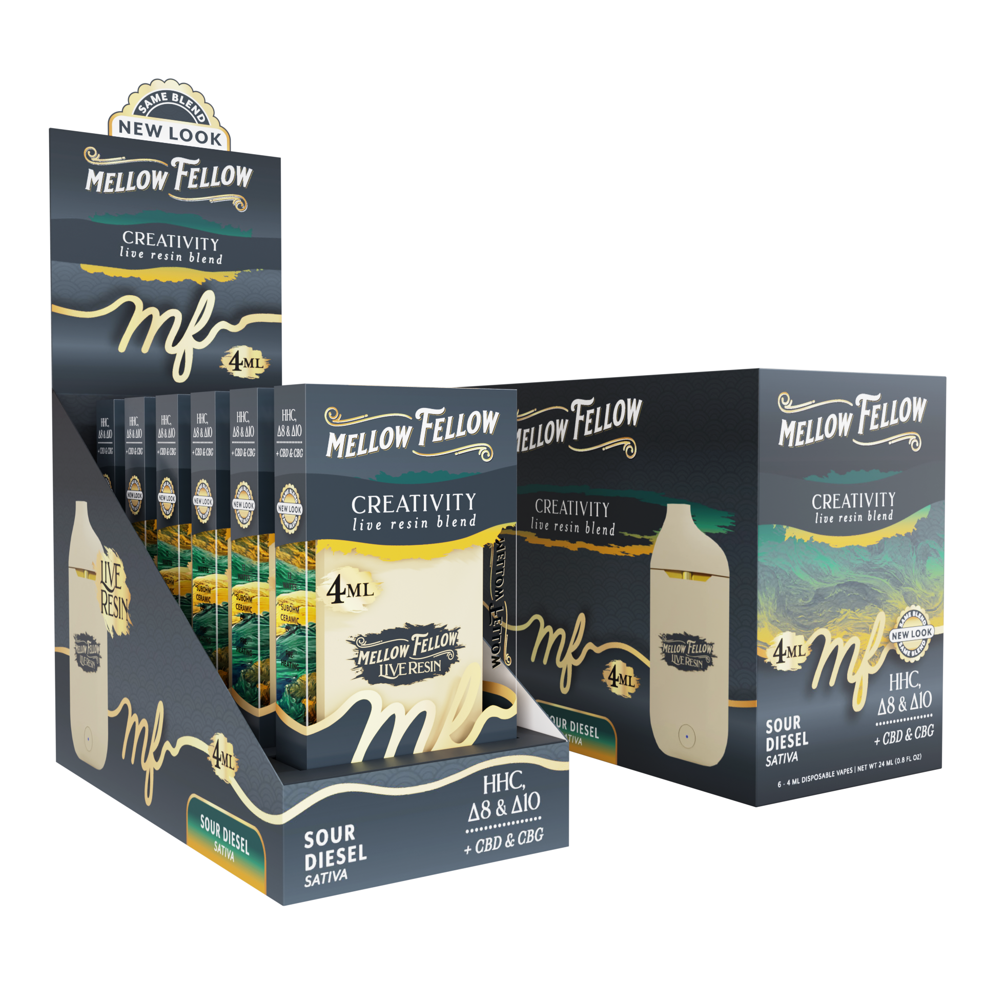 Mellow Fellow 4ml Disposable - Image 10