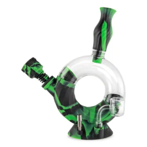 Ooze Ozone Silicone Water Pipe and Dab Straw