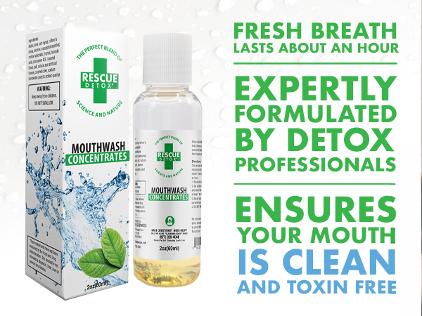 Rescue Detox Mouthwash