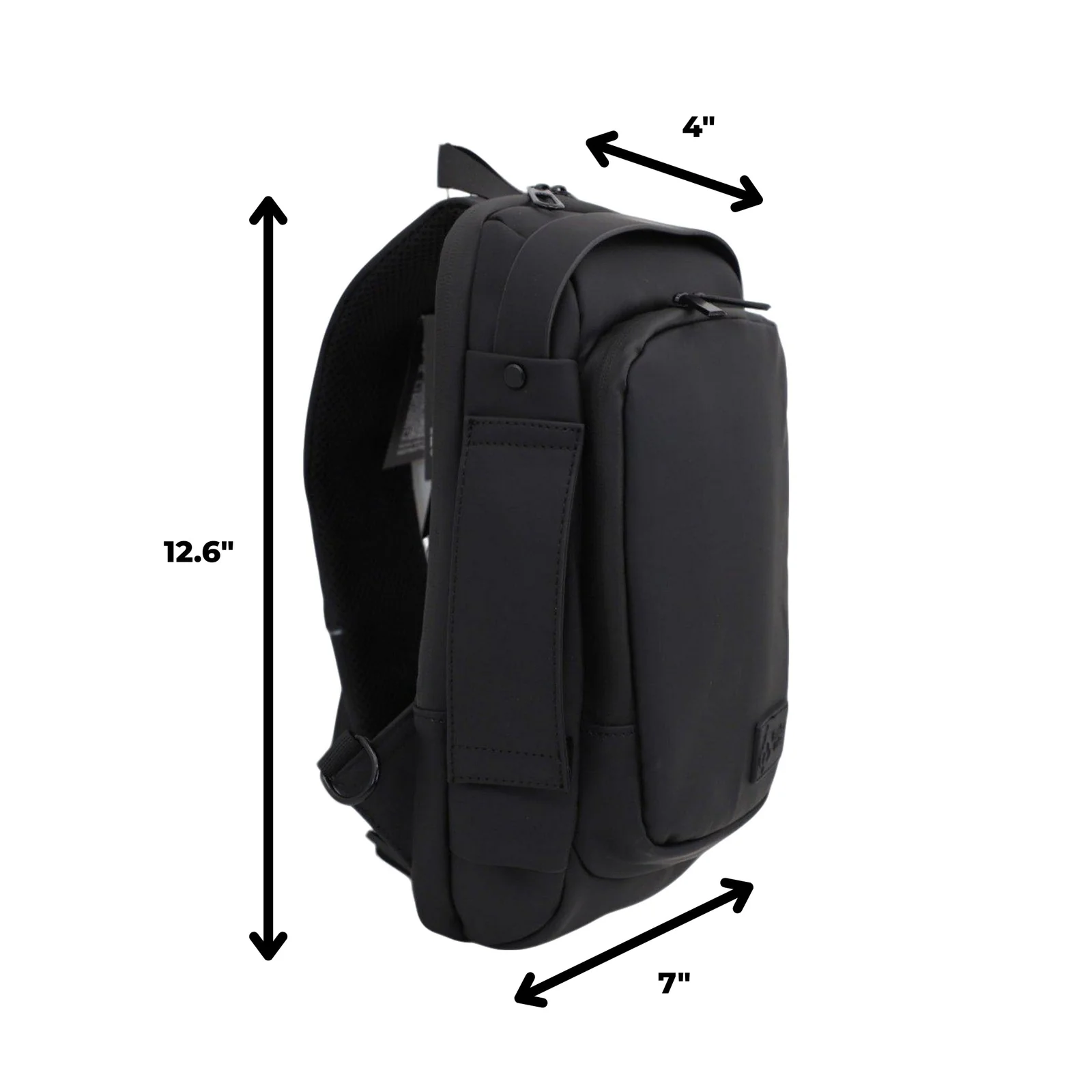 FireBar Labs Smell Proof Executive Tech Cross Body w/USB-C Fast Charge Port - Hidden Lock - Image 2